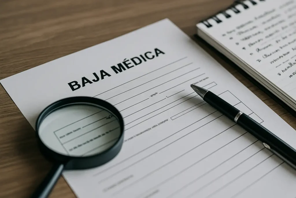 Baja Laboral Sospechosa · CIPSIC · Blog · Documento
